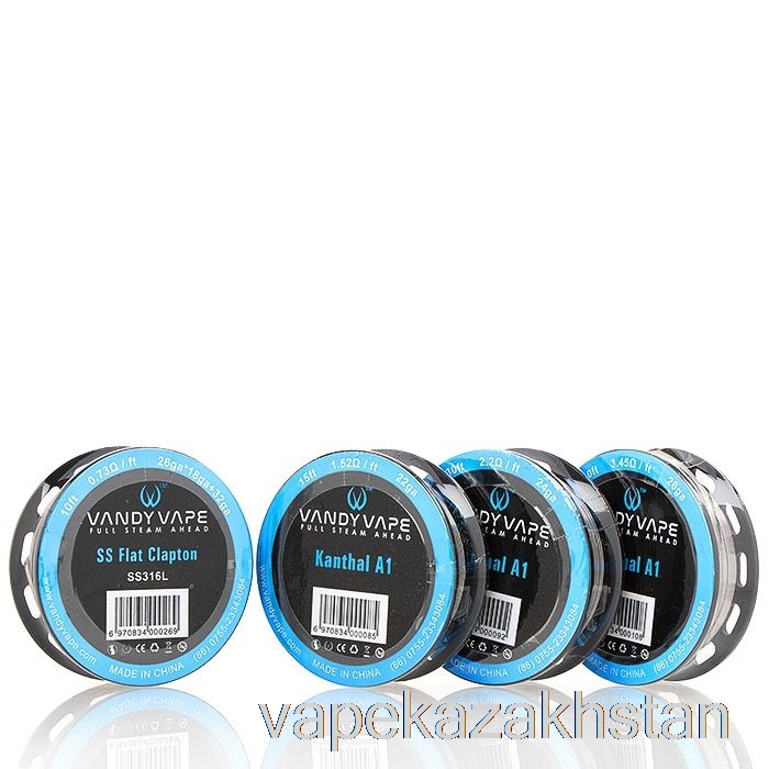 Vape Smoke Vandy Vape Specialty Wire Spools KA1 Fused Clapton - 24GA*2(=)+32GA - 10ft - 1.16ohm